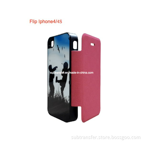 Sublimation Flip Plastic Case for iPhone4s/5s/5c